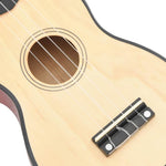 Természetes soprano ukulele készlet táskával gyerekeknek 21" 8