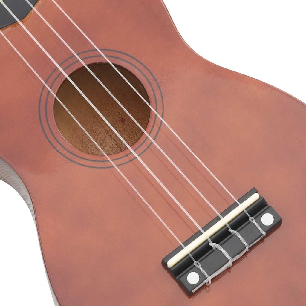 Természetes soprano ukulele készlet táskával gyerekeknek 23" 8