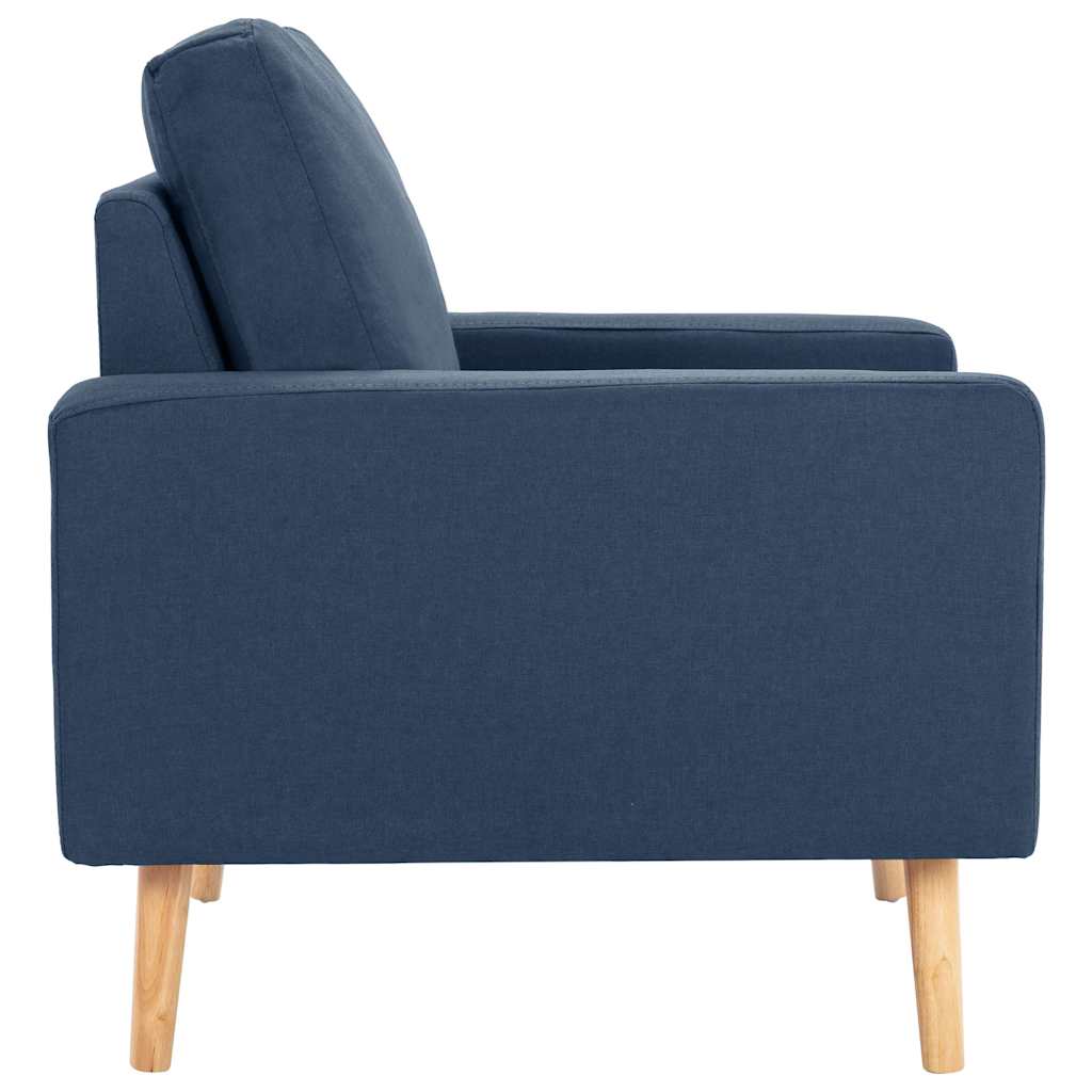 Kék szövetfotel 4