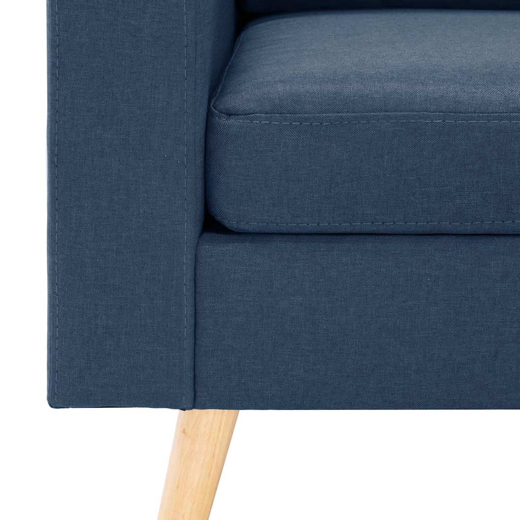 Kék szövetfotel 6