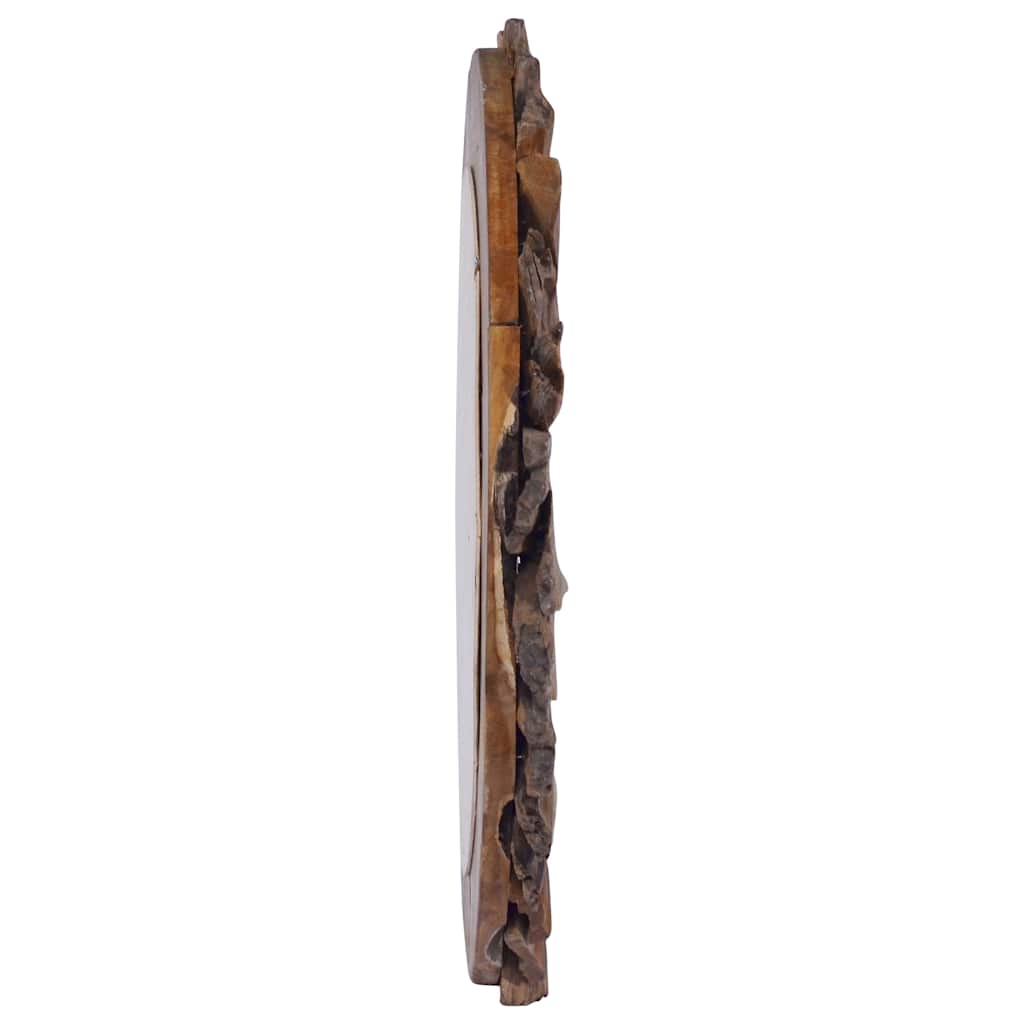 Kör alakú tíkfa falitükör 60 cm 3