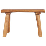 Tömör tíkfa kerti pad 80 cm 2