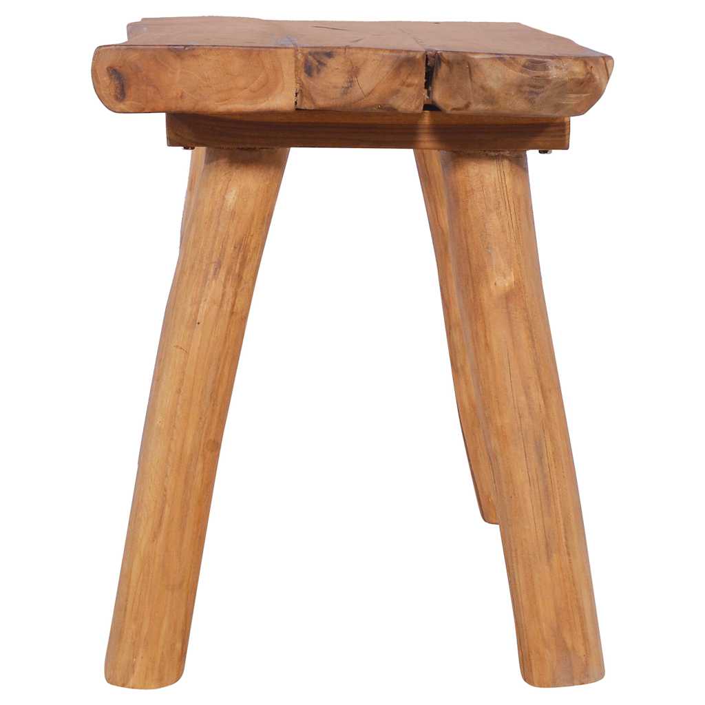 Tömör tíkfa kerti pad 80 cm 3