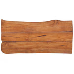 Tömör tíkfa kerti pad 80 cm 4