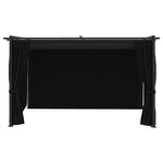 Antracitszürke pavilon 4 x 3 m 3