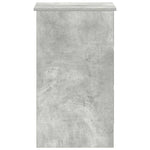 Betonszürke szerelt fa íróasztal 90 x 45 x 76 cm 7