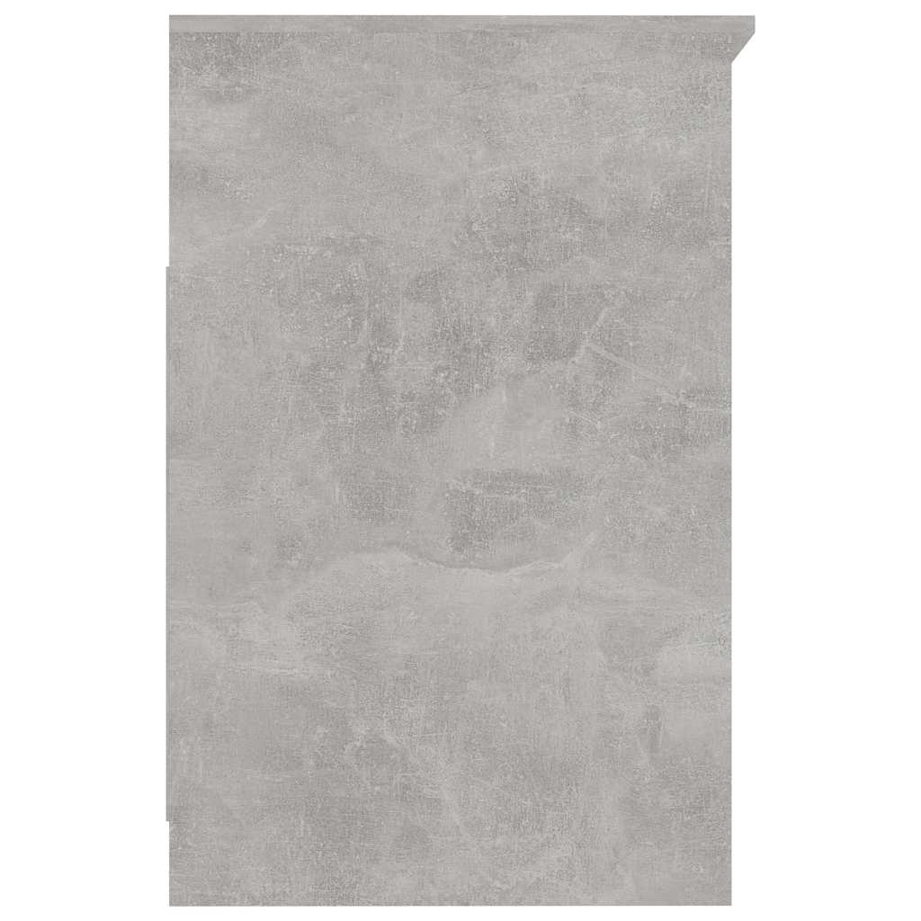 Betonszürke szerelt fa fiókos szekrény 40 x 50 x 76 cm 5