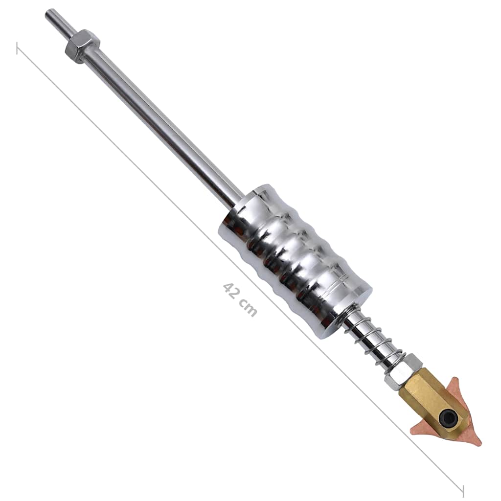 Szénacél csúszókalapács hibabemérőhöz 42 cm 6