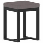 8 részes antracitszürke kerti polyrattan ülőgarnitúra párnákkal 11