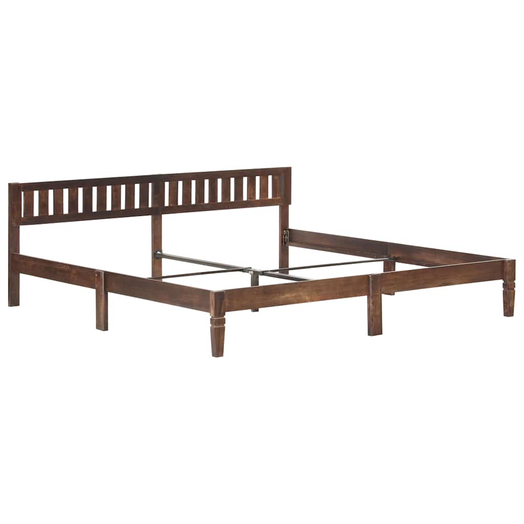Tömör mangófa ágykeret 200 cm 12
