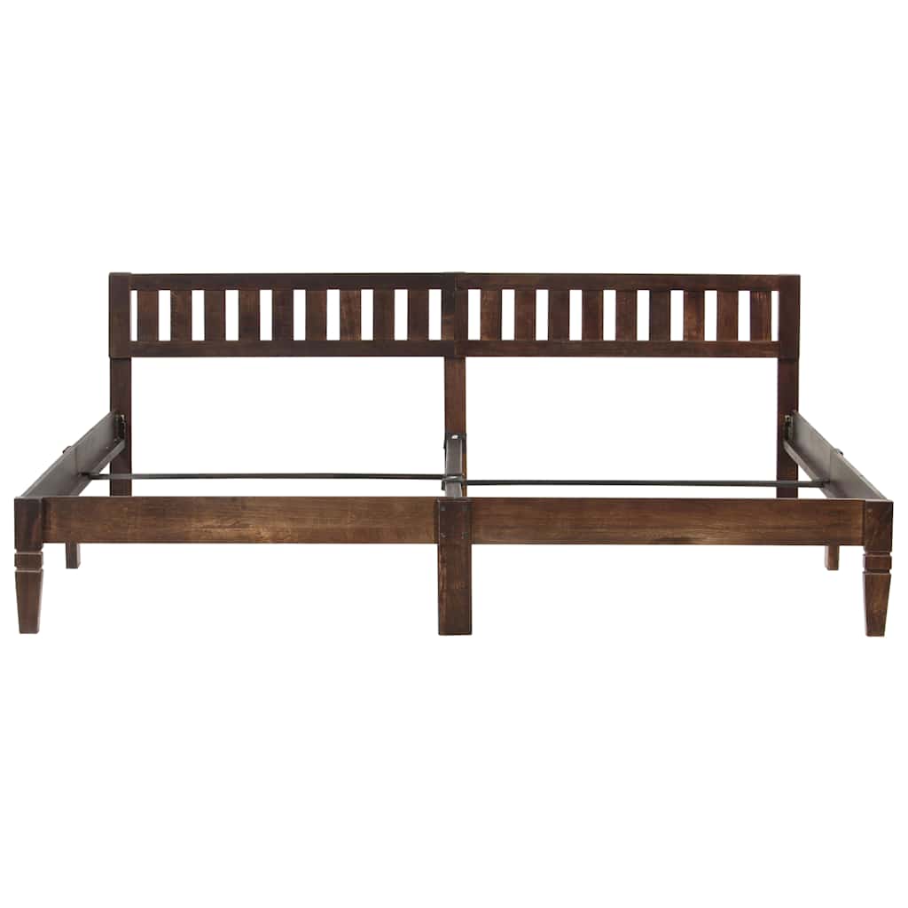 Tömör mangófa ágykeret 200 cm 3