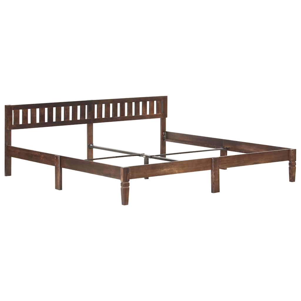 Tömör mangófa ágykeret 200 cm 9