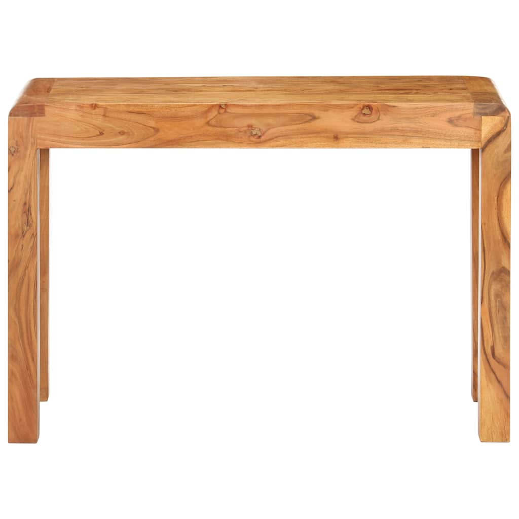 Tömör akácfa konzolasztal mézszínű felülettel 110 x 40 x 76 cm 2