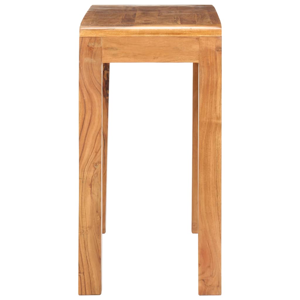Tömör akácfa konzolasztal mézszínű felülettel 110 x 40 x 76 cm 3