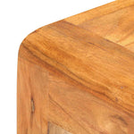 Tömör akácfa konzolasztal mézszínű felülettel 110 x 40 x 76 cm 6