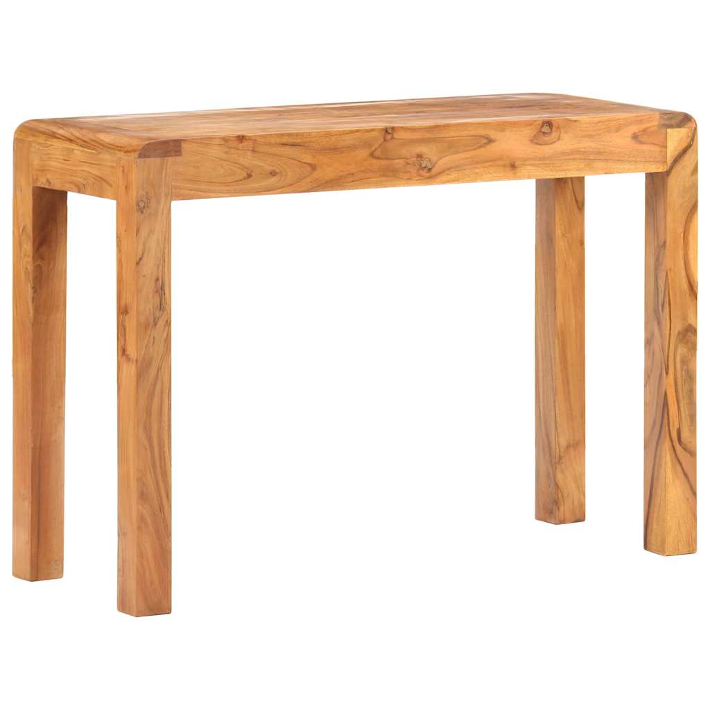 Tömör akácfa konzolasztal mézszínű felülettel 110 x 40 x 76 cm 8
