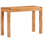 Tömör akácfa konzolasztal mézszínű felülettel 110 x 40 x 76 cm 10