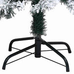 Zöld PVC műkarácsonyfa hóval 150 cm 5