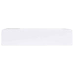 Fehér SMC mosdókagyló 400 x 220 x 90 mm 3