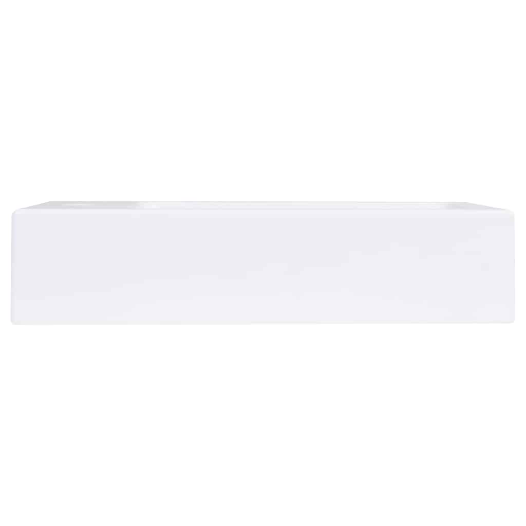 Fehér SMC mosdókagyló 400 x 220 x 90 mm 3