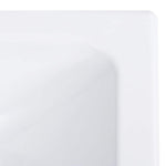 Fehér SMC mosdókagyló 400 x 220 x 90 mm 5