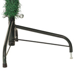 Zöld PVC fél műkarácsonyfa állvánnyal 180 cm 9