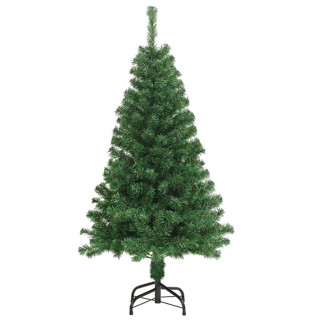 Zöld PVC műkarácsonyfa vastag ágakkal 150 cm 3