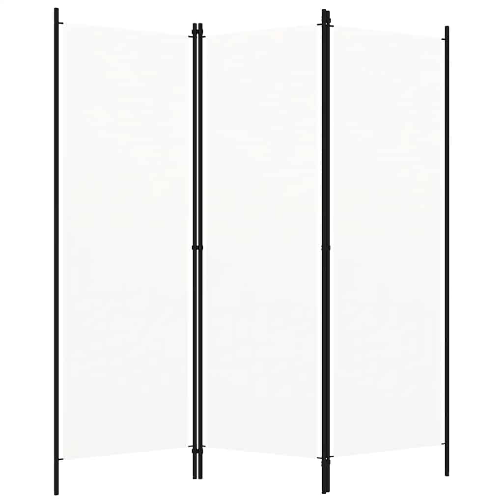 Fehér 3 paneles paraván 150 x 180 cm 2