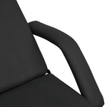 Fekete masszázsasztal 180 x 62 x (86,5-118) cm 7