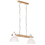 Fehér ipari függőlámpa 25 W 109 cm E27 2