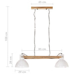 Fehér ipari függőlámpa 25 W 109 cm E27 11