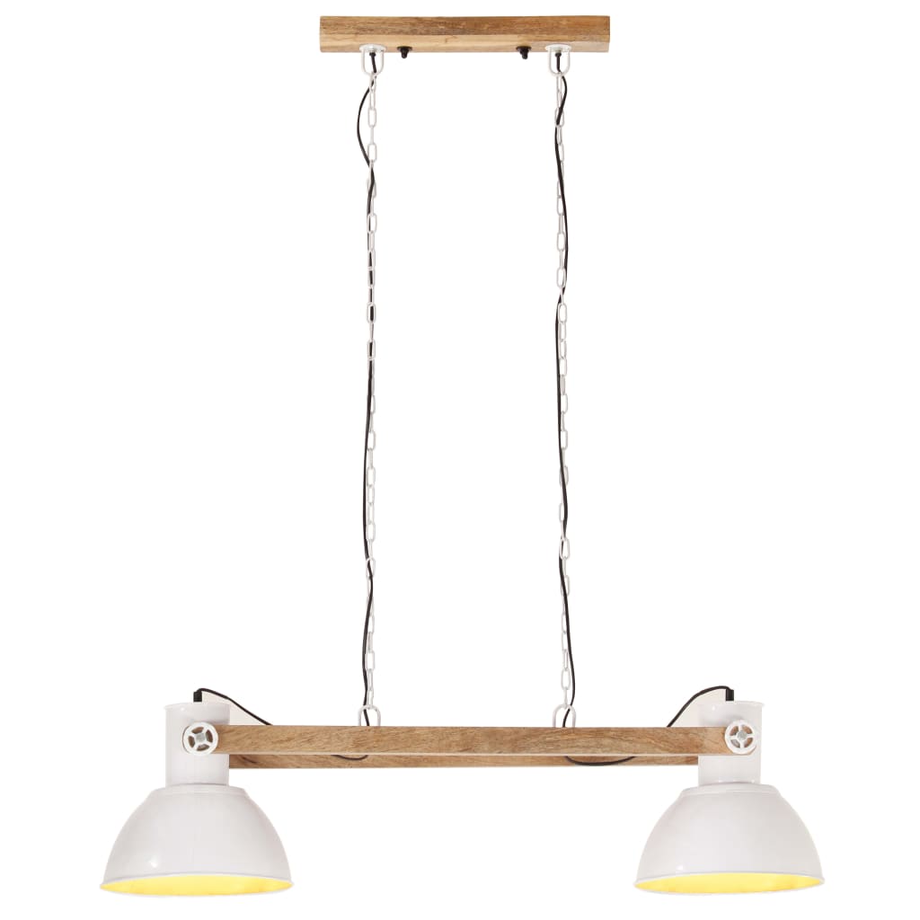 Fehér ipari függőlámpa 25 W 109 cm E27 3