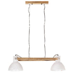 Fehér ipari függőlámpa 25 W 109 cm E27 4