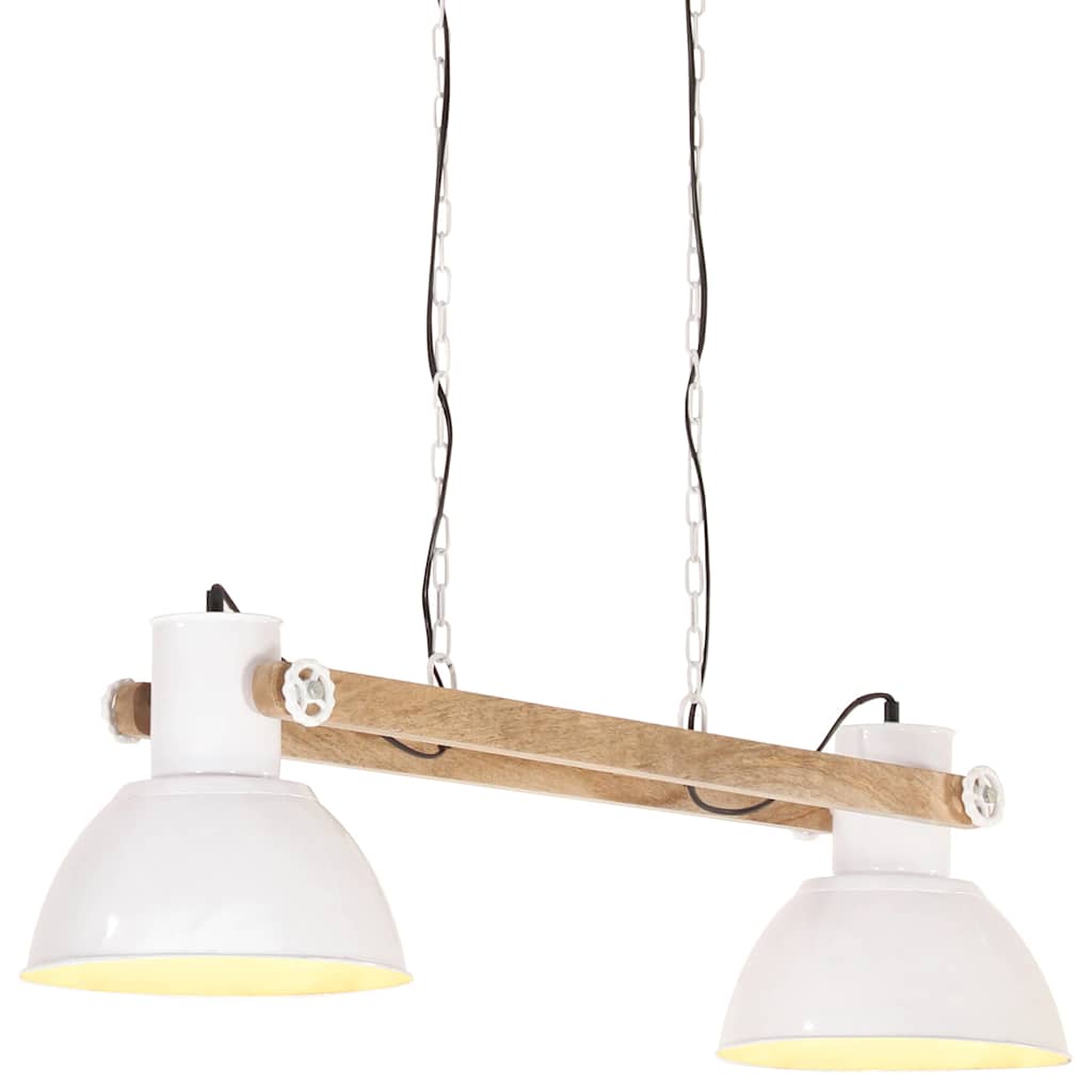 Fehér ipari függőlámpa 25 W 109 cm E27 6