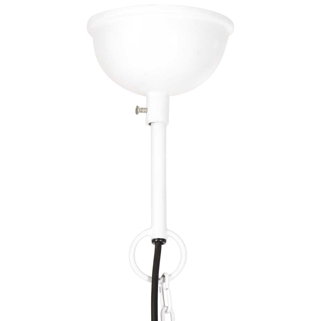 Kerek fehér ipari függőlámpa 25 W 40 cm E27 7