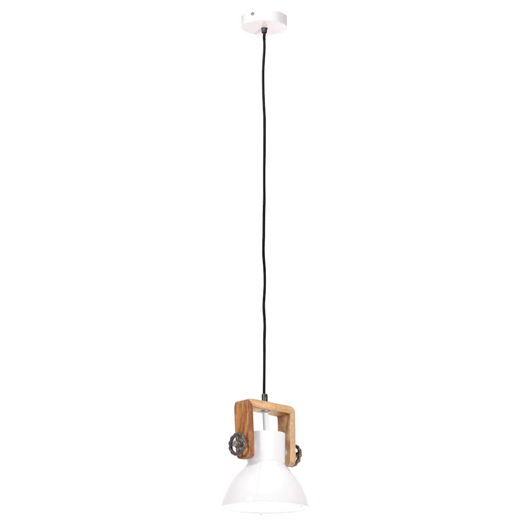 Kerek fehér ipari függőlámpa 25 W 19 cm E27 6