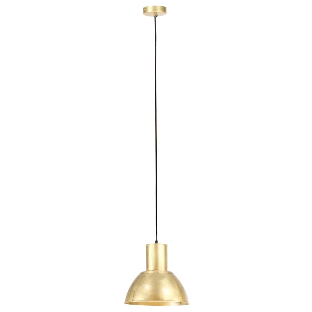 Kerek sárgaréz függőlámpa 25 W 28,5 cm E27 3