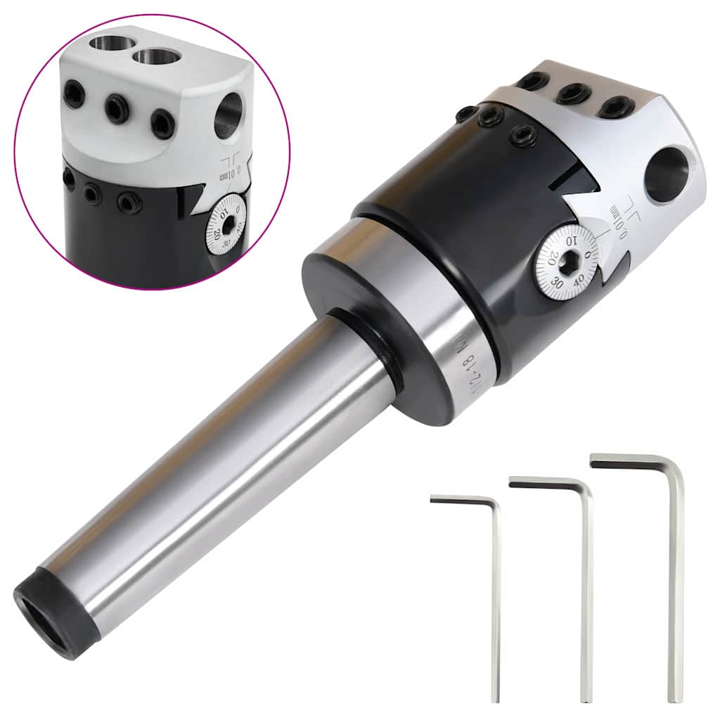 F1-12 fúrófej MT3-M12 fúrószárral maróesztergáláshoz 50 mm