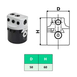 F1-12 fúrófej MT3-M12 fúrószárral maróesztergáláshoz 50 mm 8