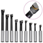 15 darabos fúrókészlet 50 mm-es fúrófejjel F1-12 MT2-M10 2