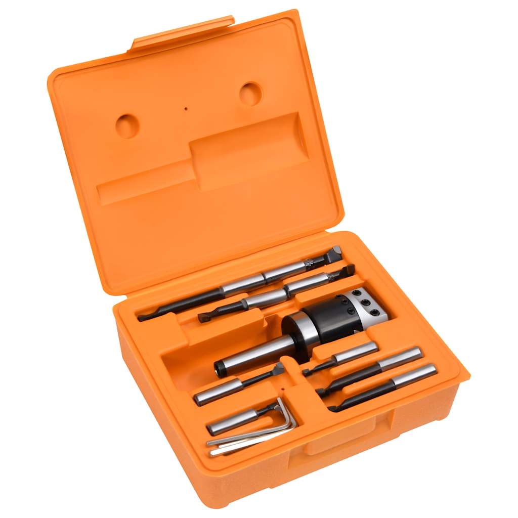 15 darabos fúrókészlet 50 mm-es fúrófejjel F1-12 MT2-M10 3