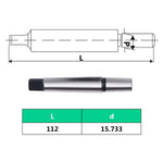 Gyorsbefogó fúrótokmány MT2-B16 13 mm-es befogótartománnyal 1-13B16 9