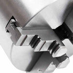 4 szorítópofás önközpontosító acél esztergatokmány 125 mm K12 125 7