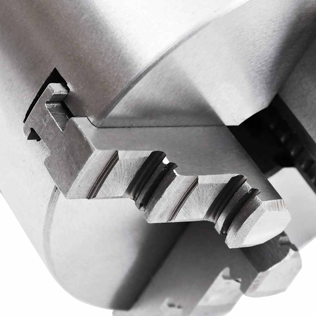 4 szorítópofás önközpontosító acél esztergatokmány 125 mm K12 125 7