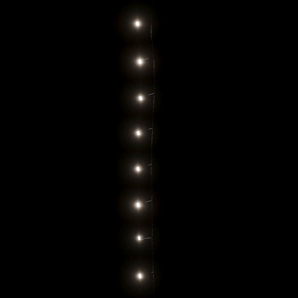 2000 hideg fehér LED-es kültéri/beltéri fényfüzér 200 m IP44 5