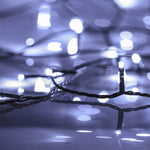 2000 hideg fehér LED-es kültéri/beltéri fényfüzér 200 m IP44 6