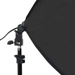 Fotóstúdió-felszerelés softbox lámpákkal és háttérrel 6
