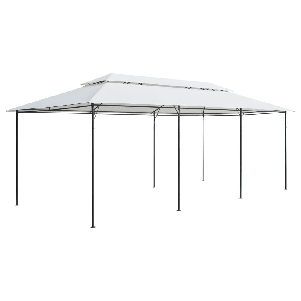 Fehér pavilon 600 x 298 x 270 cm 180 g/m²