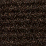 15 db öntapadós lépcsőszőnyeg 56 x 17 x 3 cm barna félkör alakú 7