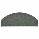 Lépcsőszőnyegek 15 db 65 x 24 x 4 cm Non-Slip Sötétzöld 5